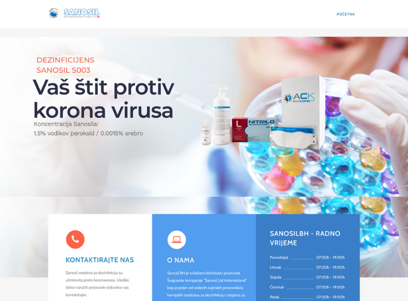 web design - sanosilbh